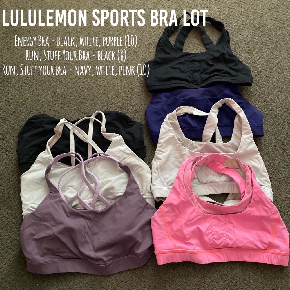 lululemon sports bra lot - must buy all.